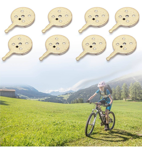 Jogo De Pastilhas De Freio De Disco 4 M355 M446 Mountain Bi