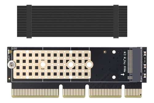 Adaptador Nvme Con Disipador De Calor Para Ssd M.2 Nvme (m-k