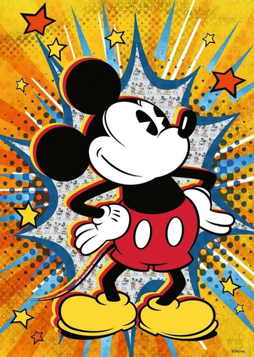 Ravensburger Rompecabezas Disney Mickey Retro 1000 Piezas