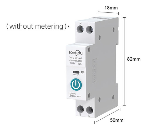Controles Remotos Sem Fio Tuya Wifi Intelligent Circuit Brea