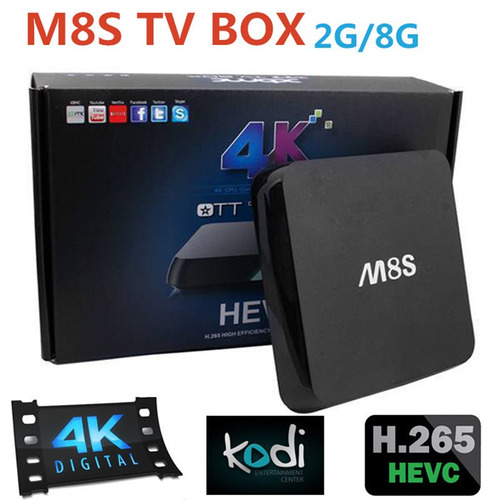 Android Smart Tv Box M8s 2gb Mejor Calidad Video Full Hd 4k