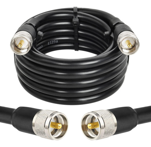 Mookeerf Cable Coaxial Cb - Cable Coaxial Rg213 Uhf Macho A 