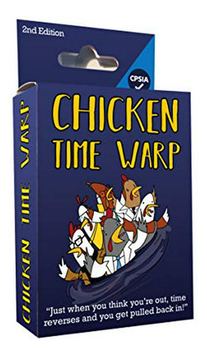 Juego De Cartas Chicken Time Warp - Un Juego De Fiesta En El