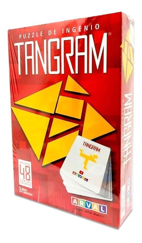 Puzzle De Ingenio 48 Desafios Tangram Artoys 