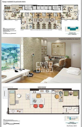 Imagem 7 de 10 de Sala Para Alugar, 32 M² Por R$ 1.600,00/mês - Icaraí - Niterói/rj - Sa0096
