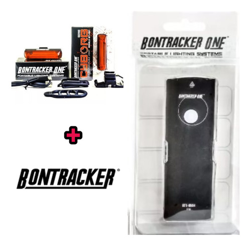 Set Luces Bontracker One 445 Lumens (commuter) Bici/led/usb