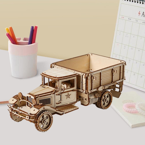 Modelo De Madera Del Kit De Rompecabezas De Niños Para