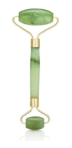 Masajeador Roller Jade Duo Facial Y Corporal Piedra Jade