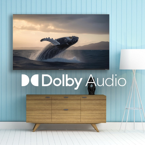 Pantalla 50 Pulgadas Sharp Roku 4k-uhd Smart Tv Led Wifi