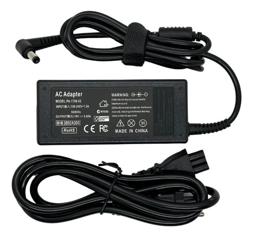 Fonte Carregador Externo Para Cce Tv Led 32 19v 3.42a