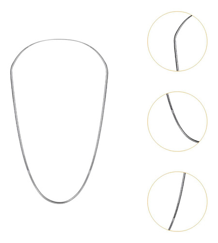 Collar De Cadena De Serpiente, Gargantilla, Cadena De 45cm