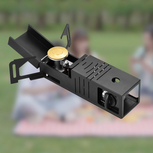 Estufa De Gas Plegable Para Acampar Ultraligera Con Quemador
