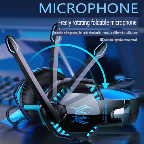 Yan Auriculares For Juegos Kotion Gamer G2000 Negros Y