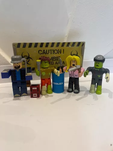 Cartela Roblox 12 Personagens E Construção