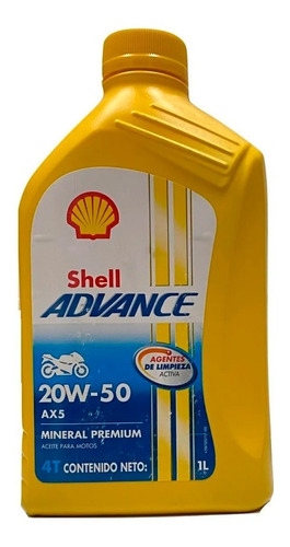 Aceite Mineral 20w50 4t Para Motos