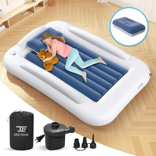 Cama Inflable De Viaje Para Niños Pequeños Deeteck Portátil