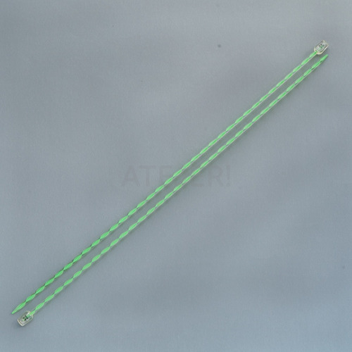 Imagen 5 de 7 de Agujas Tricot De Acrilico Marca Almendra N° 4 X Par