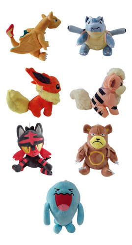 Peluche Pokemon Varios Modelos Anime Mediano Blastoise - Pokemon - Peluche - 17 Cm (Usado)