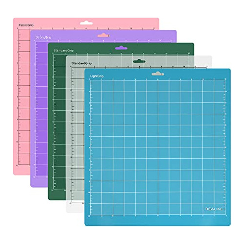 Alfombrilla De Corte Realike Variety Para Cricut Maker 3/mak