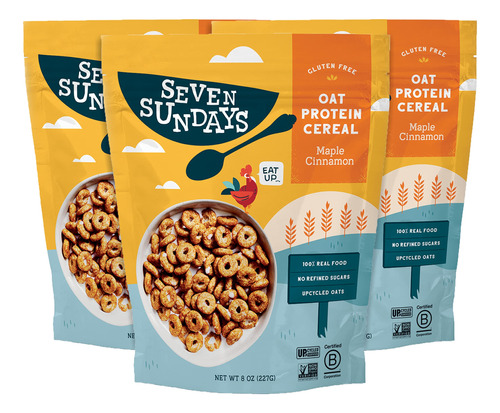 Seven Sundays - Cereal De Proteina De Avena Upcycled  Paque