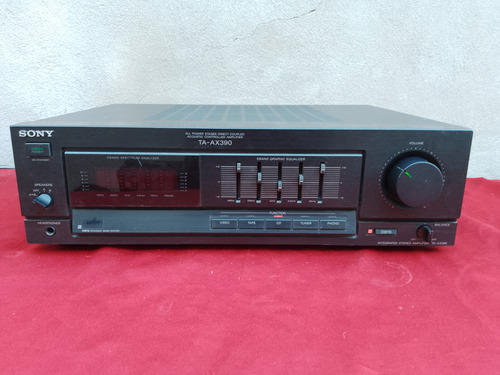 Amplificador Sony Con Ecualizador Integrado Estereo 125w