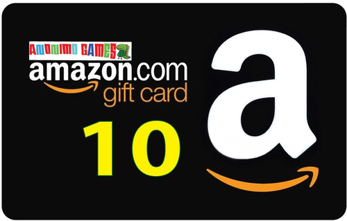 Amazon Gift Card Tarjeta Con Saldo Prepago Valor Usd 10