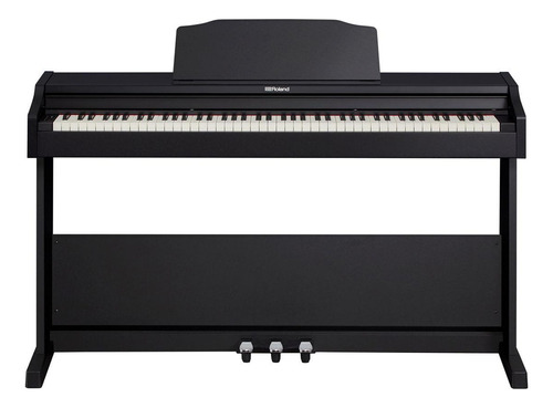 Piano digital Roland Rp 102-BK con muebles negros