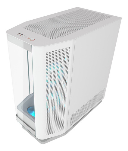 Gabinete Gamer Cougar Fv270 Rgb White Color Blanco