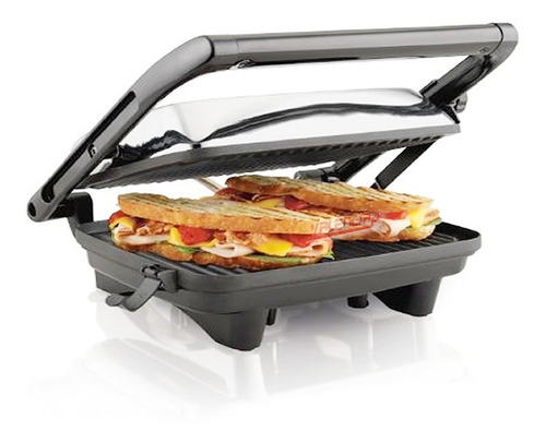 Prensa Para Paninis Y Sandwichera Hamilton Beach 25460g