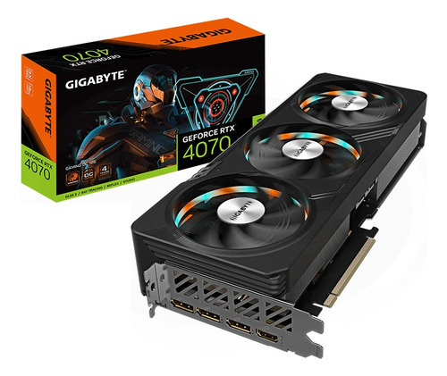 Tarjeta De Video Gigabyte Rtx 4070 Gaming Oc 12gb G6x 192bit