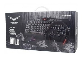 Kit Gamer 4 En 1 Naceb Technology Na-0934 - Usb, Juego, 1000