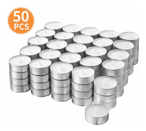 Tea Light Flotantes Sin Aroma De Alta Calidad,50p