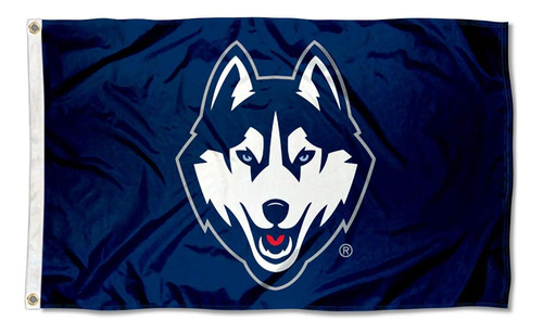 Bandera De College Flags & Banners Co. Connecticut Huskies