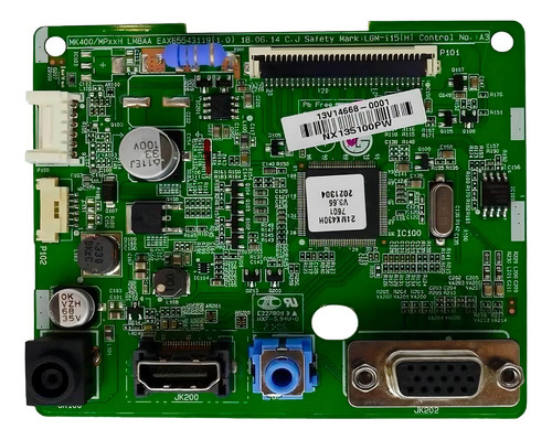 Placa Principal Monitor LG 24mk430h-b Nova Ebu64602801