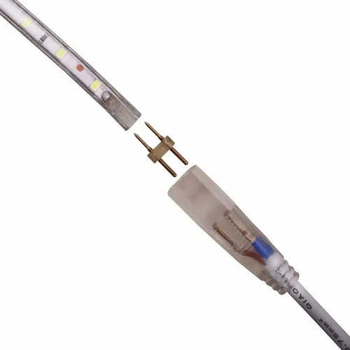 10 Metros Mangueira Led Alto Brilho Decoração Sanca Gesso Luz Azul Tensão De Operação 12v 127v