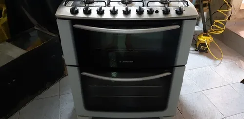 Fogão 6 Bocas Electrolux Automático 2 Fornos 