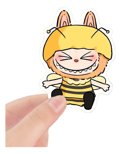 80 Calcomanías Sticker Impermeables De Labubu
