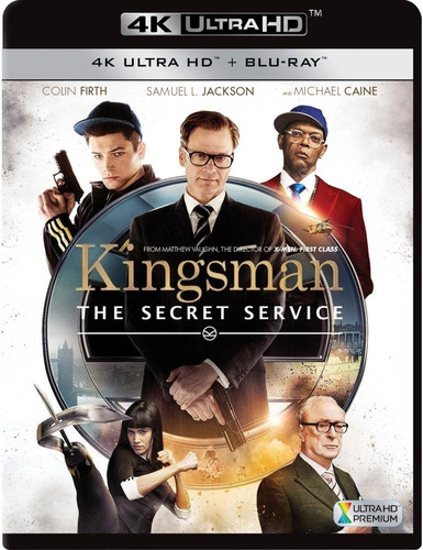 Kingsman: El Servicio Secreto 4k Uhd+blu Ray Película Nuevo