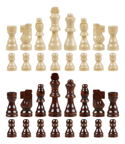 Ajedrez De Repuesto Chess Pieces Chess International, 32 Pie
