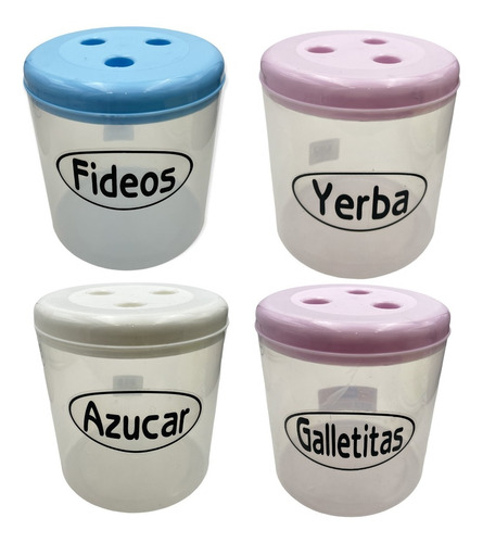 Contenedor Organizador Fideos/yerba/azucar/galletas 3 Lts