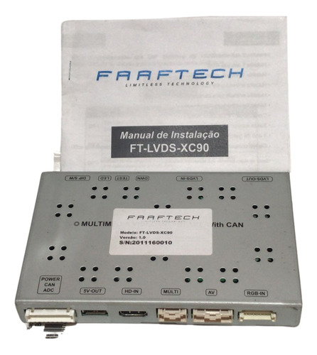 Interface Desbloqueio Tela Multimidia Volvo Xc90 2017 18 19