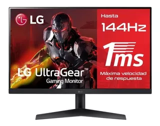 Monitor LG Ultrayear 24gn600-b 24 144hz 1ms Freesync Premium