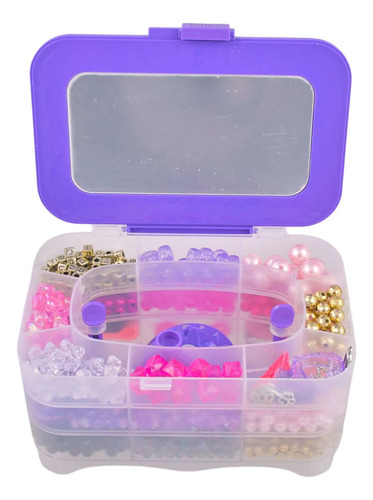Fabrica De Pulseras P/armar Cofre 3 Pisos Guardar 1520085
