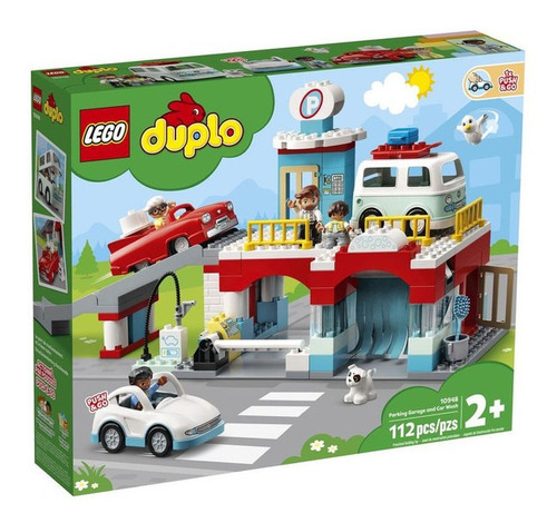 Lego Duplo 10948 Estacionamiento Y Autolavado