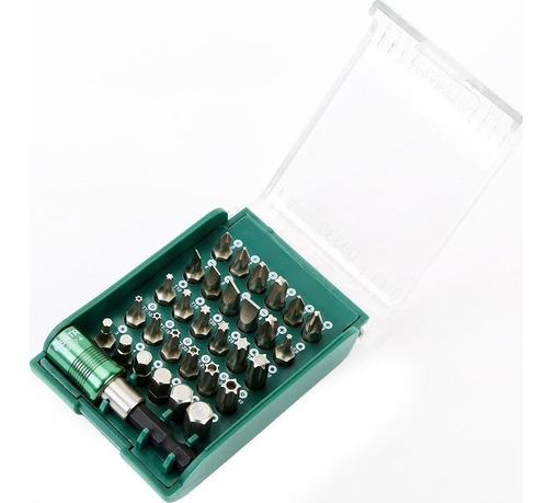 Imagen 3 de 3 de Juego De Puntas (neumático) 1/4'' X 31 Piezas Sata 09333
