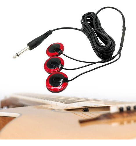 (r) Captador De Microfone Autoadesivo Para Banjo De Violino