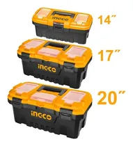 Comprar Kit 3 Cajas Valijas Herramientas 14 17 20 Broche Plast Ingco