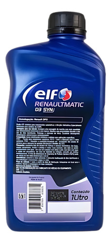 Kit 9l Oleo Cambio Renaultmatic D3 Syn Al4 Renault