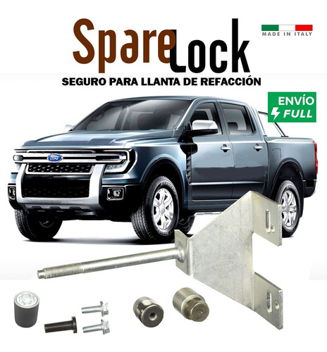 Sparelock Kit Llanta Refacción Ford Ranger - Garantía Antirrobo Y Envío Gratis!