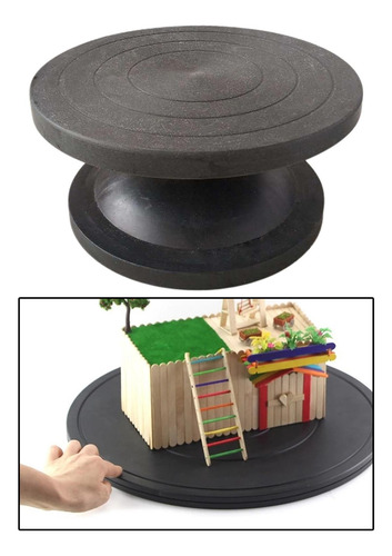 Roda De Escultura De 10 , Mesa Giratória Para Preto